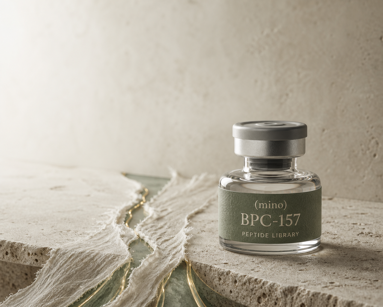 BPC-157 — MINO peptide library vial