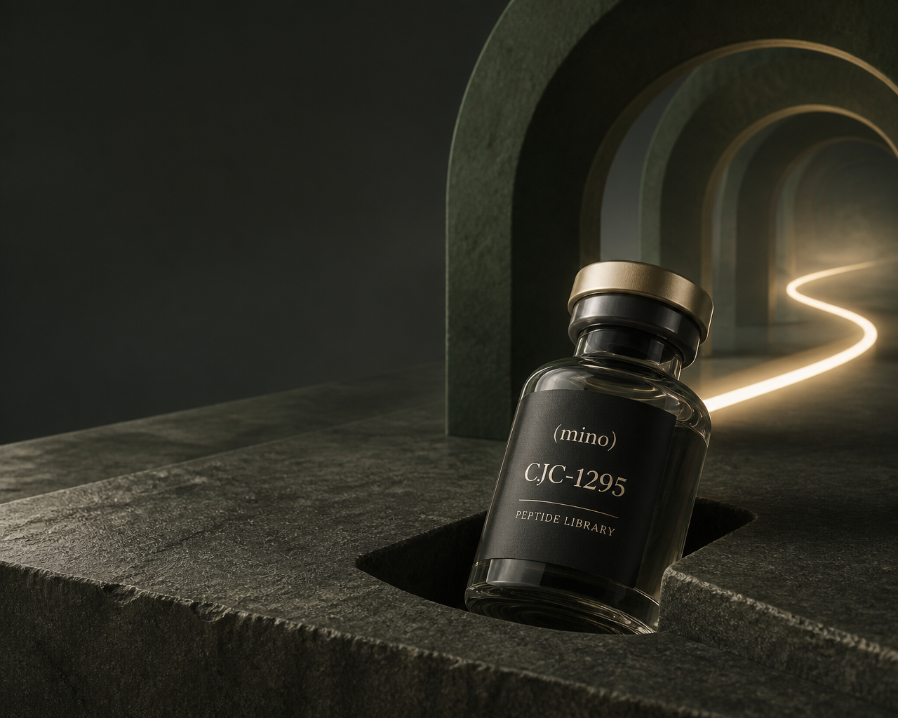 CJC-1295 — MINO peptide library vial